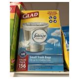 Glad febreze small trash bags 156ct