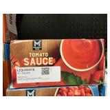 Tomato sauce 12 cans
