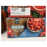 Diced tomatoes 12 cans