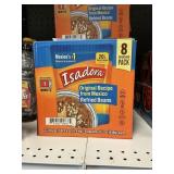 Isadora refried beans 8 pouches