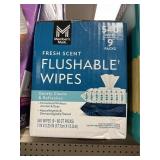 Flushable wipes 540ct