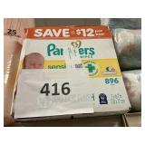 Pampers 896 wipes
