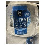 Ultra dinner paper plates 204 ct