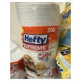 Hefty dinner compartment plates 200 ct