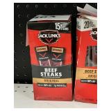 Jack Links beef steaks 15 ct
