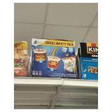 General Mills cereal variety pack 12 cups