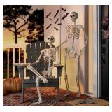 2-pc Animated skeleton decor bone