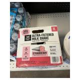 Ultra filtered milk shake 12 pack strawberry