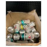Waterloo sparkling water cans misc box lot