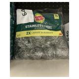 Scotch Brite SS XL scrubbers 16 pack