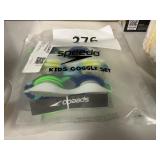 Speedo kids goggle set 3ct