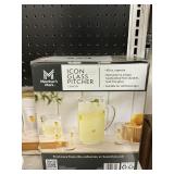Icon glass pitcher lemon 60oz
