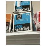 2500 Portion cups 1 fl oz