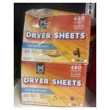 Dryer sheets 2-240ct
