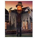 8 ft Animated scarecrow