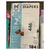 Premium 184 diapers size 2