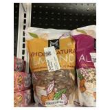 Whole almonds 48 oz