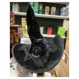 Black witch hat