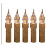 Flickering LED candlestick lights 50ct