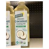 Organic coconut cooking oil 40 fl oz
