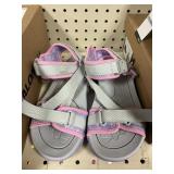 Skechers girls sandals size 5- USED?
