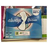 Always 80 pads
