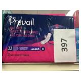 Prevail pads 4-33 ct