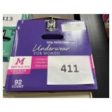 Womens underwear M 92ct
