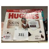 Huggies 132 diapers size 4