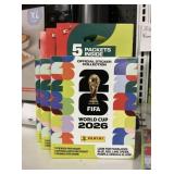 FIFA 2026 stickers 3 packs of 5