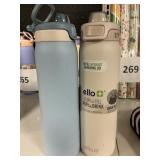 Ello water bottles 2 ct  22 oz