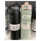 Ello water bottles 2 ct  22 oz