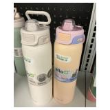 Ello water bottles 2 ct  22 oz