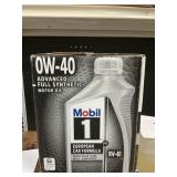 Mobil 1  0W-40 full synthetic 6-1qt