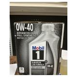 Mobil 1  0W-40 full synthetic 6-1qt