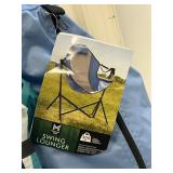 Swing lounger light blue