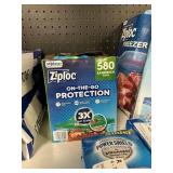 Ziploc sandwich bags 580 ct