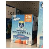 Ziploc 216 freezer quart bags