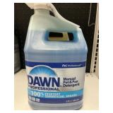 Dawn dish detergant 1 gal -blue