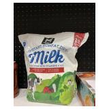 Instant dry milk makes 22 qt