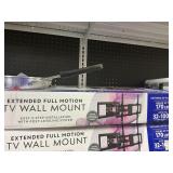 Extended full motion TV wall mount 32-100in
