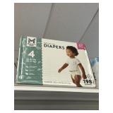 Premium 198 diapers size 4