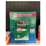 Systane ultra dry eye relief 3- bottles 1/3 fl oz