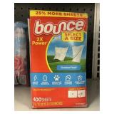 Bounce dryer sheets 400 ct
