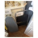 Folding ironing board- step stool