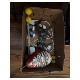 Misc box lot-outlets- horse- decor
