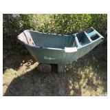 Yard dump cart
