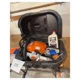 Stihl chain saw & case