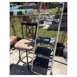 Folding ladder & bar stool