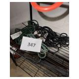 Misc ext cords lot